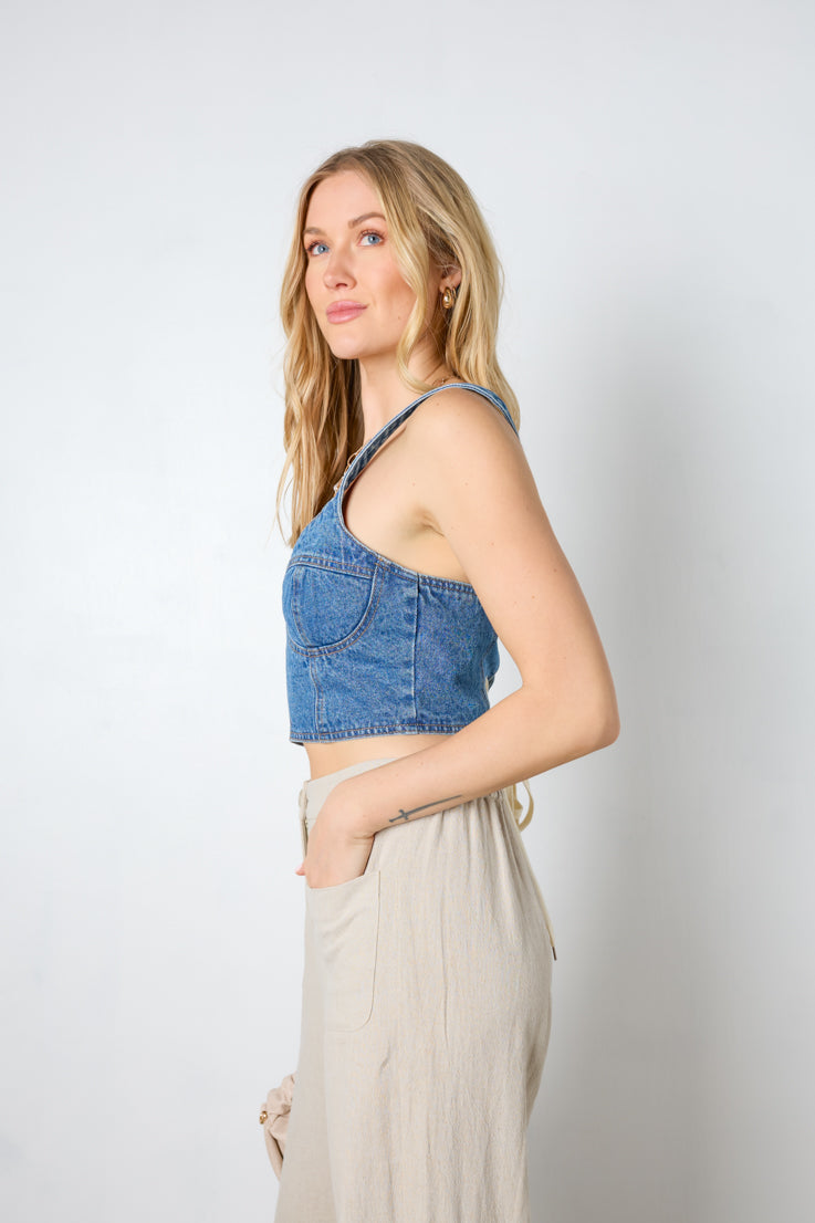 Top corto per neonati anni '90