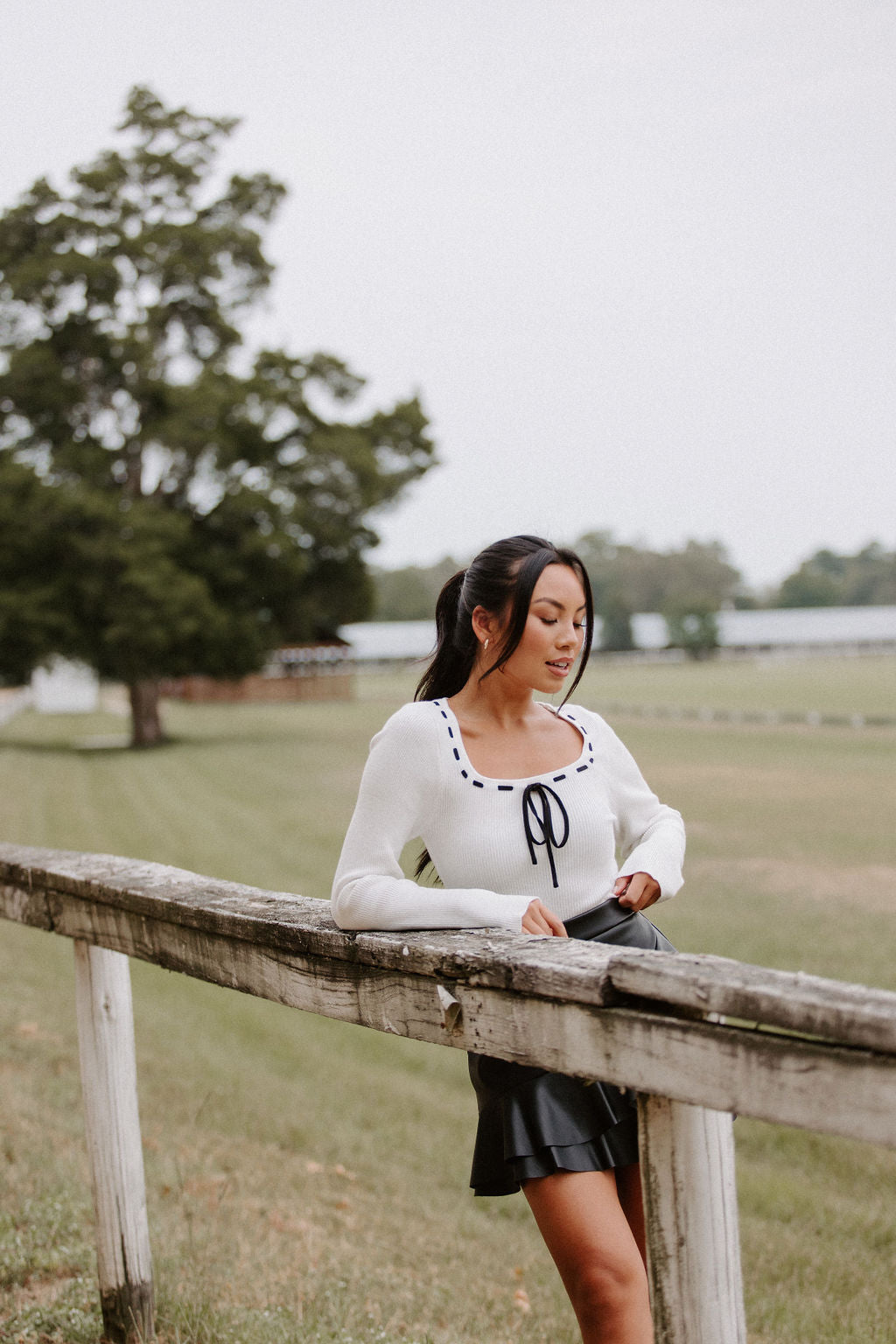 Gonna essenziale nell'armadio