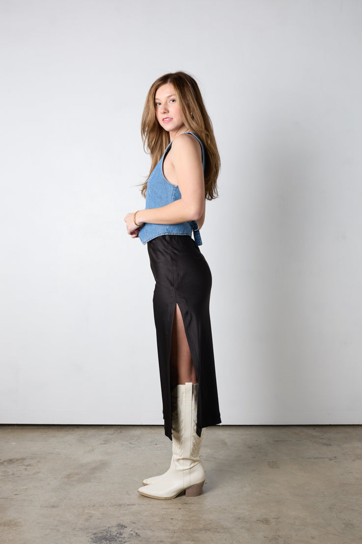 Gilet in denim Second Wind