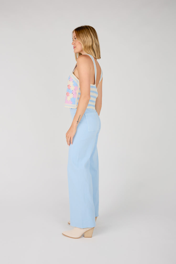 Top all'uncinetto Bowie