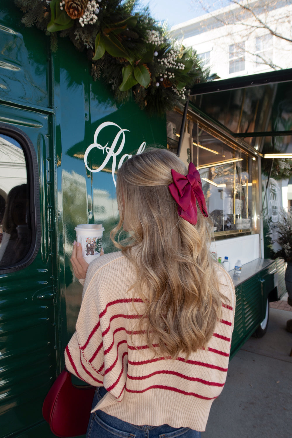 Fiocco per capelli "Notte silenziosa"