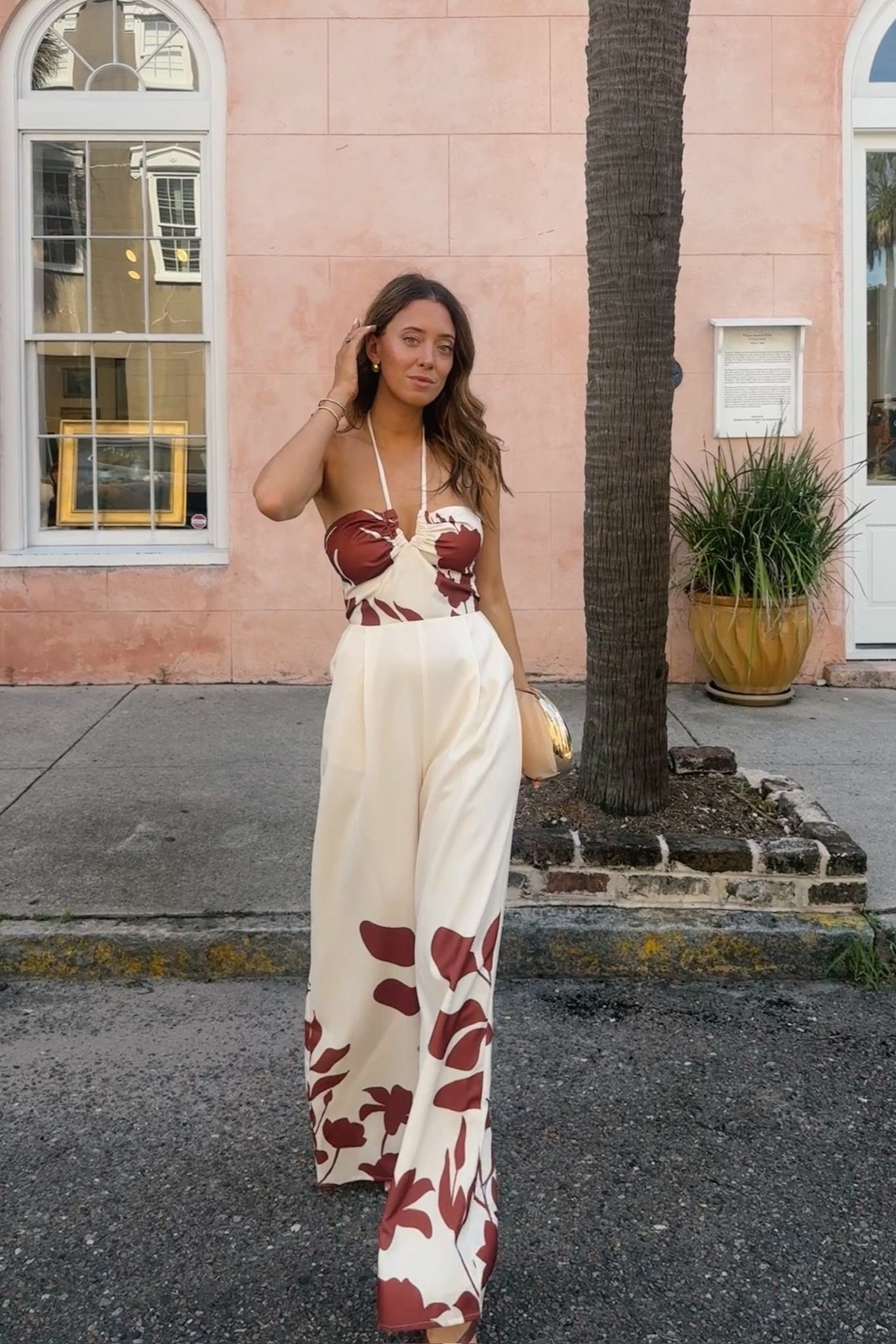 Tuta con vista sulla villa