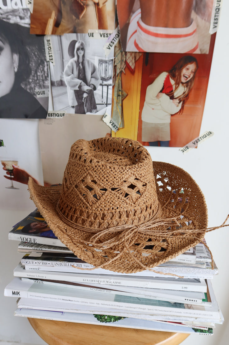 Cappello da cowgirl costiera