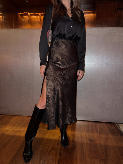 Gonna lunga scintillante