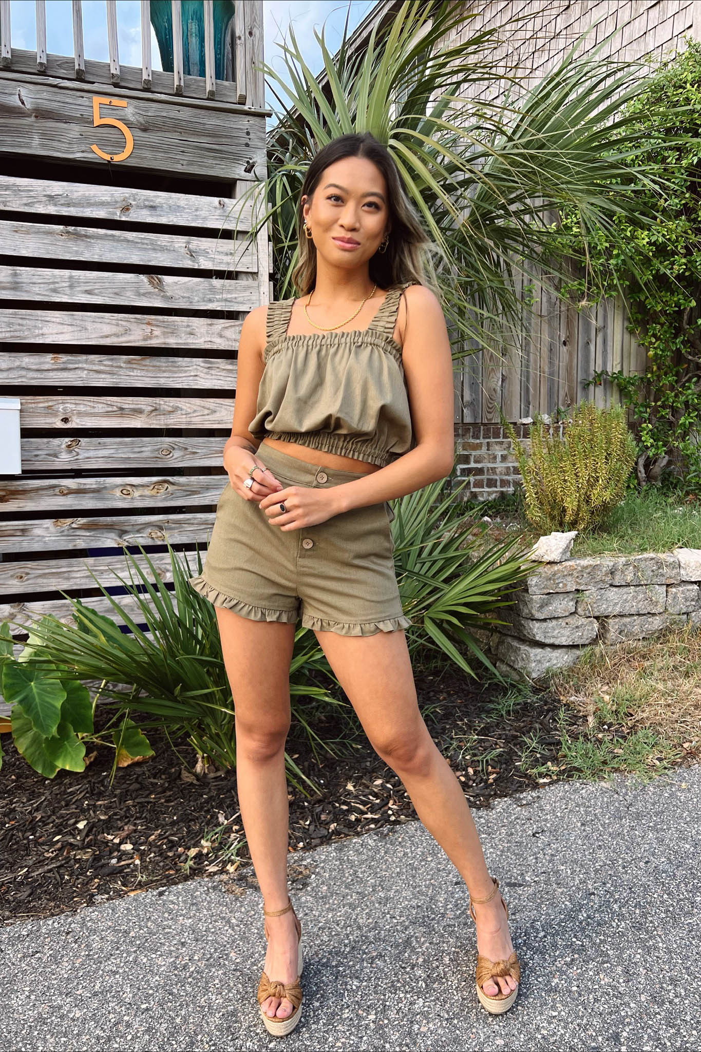 Set Safari Green - Top