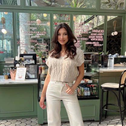 Gilet in maglia Sabrina