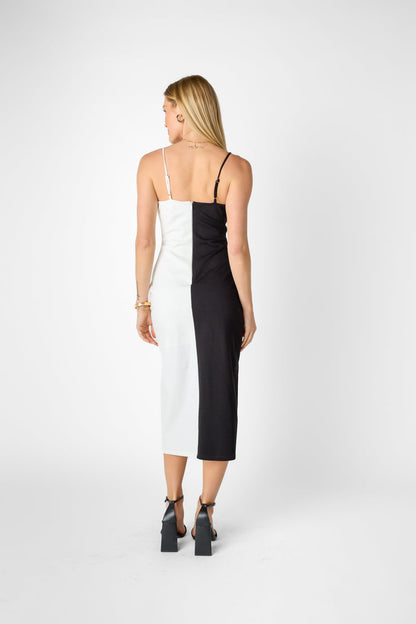 Abito midi a due lati