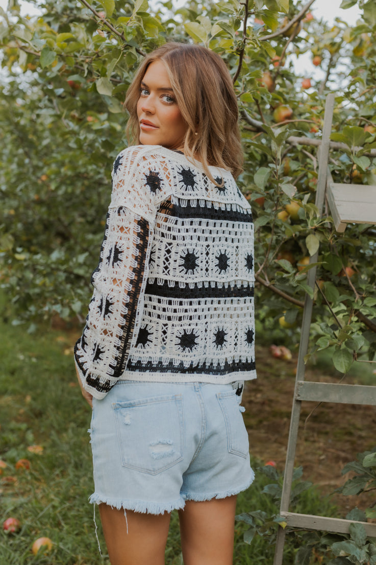 Top all'uncinetto In the Stars