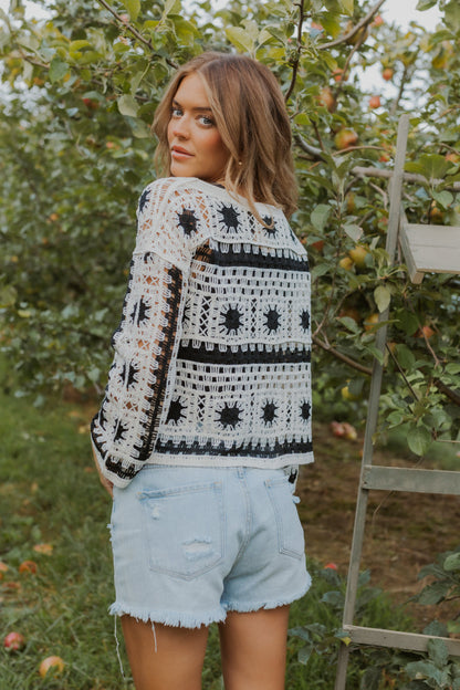 Top all'uncinetto In the Stars