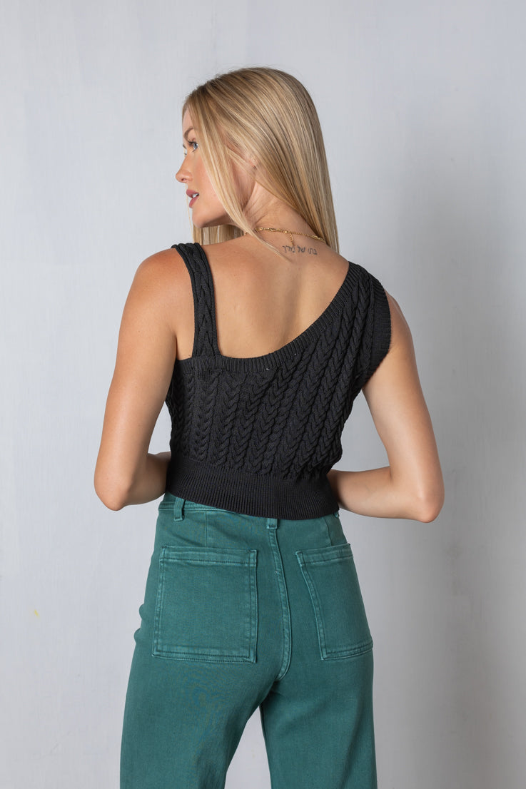 Canotta morbida con spalle scoperte