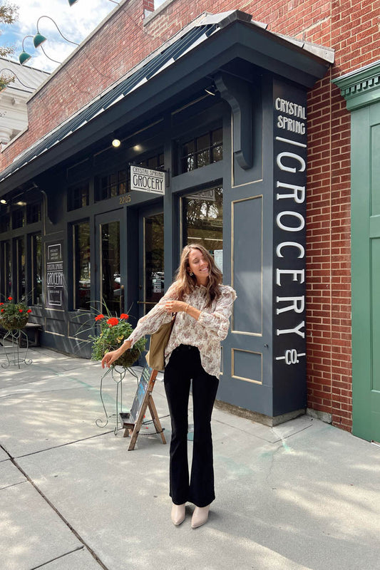 Jeans in denim Black Beauty