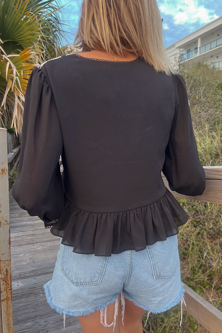 Luna calante in cima