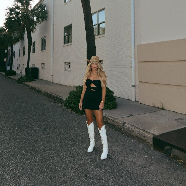 Abito senza spalline Suzie