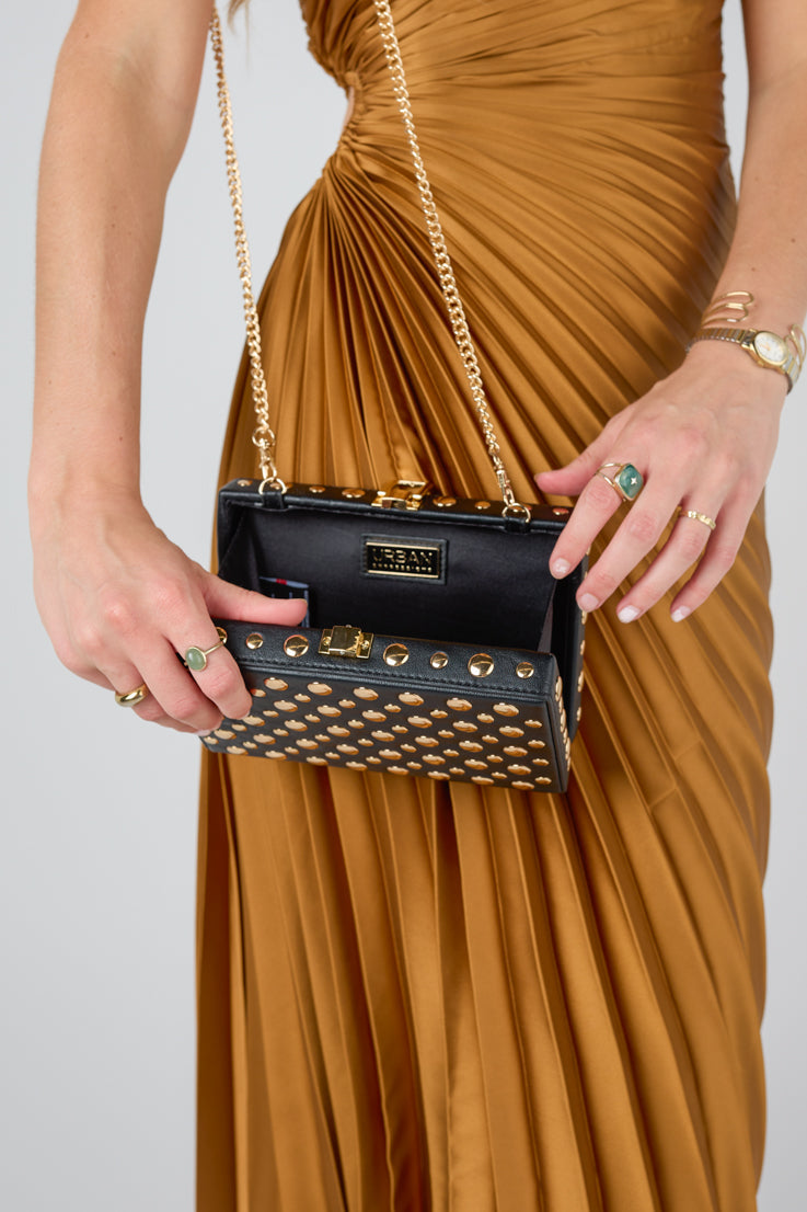 Borsa con rilegatura a gala