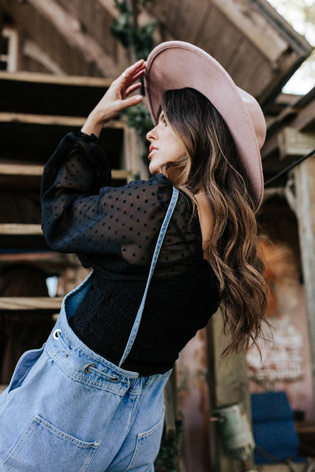 Nella parte superiore della notte