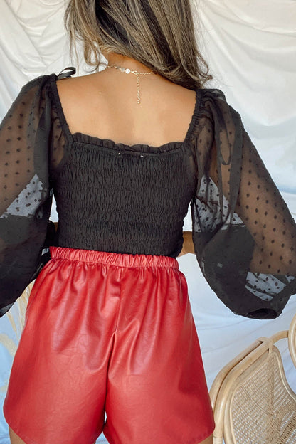 Nella parte superiore della notte