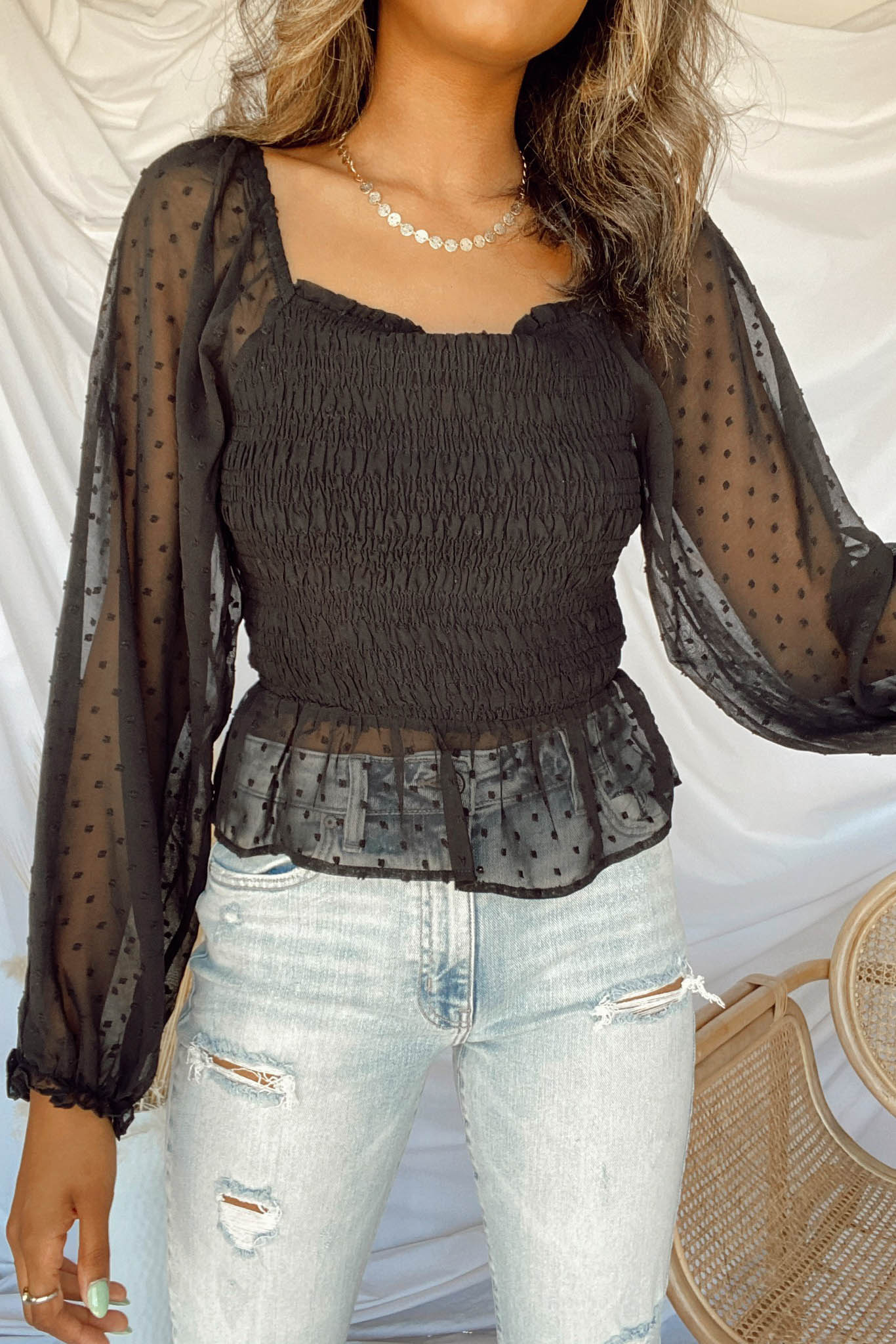 Nella parte superiore della notte