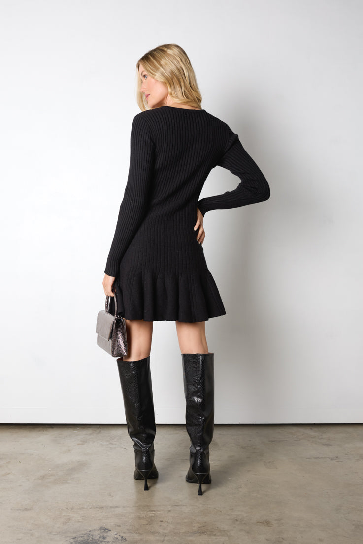 Abito in maglia da festa