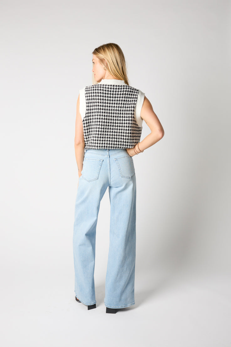 Gilet maglione "Sei il benvenuto"