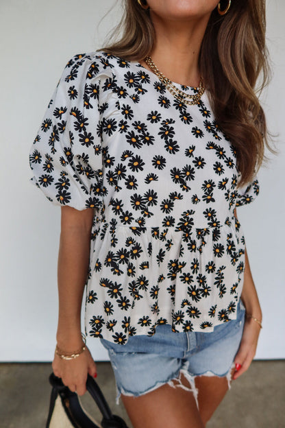 Vedere le margherite in alto