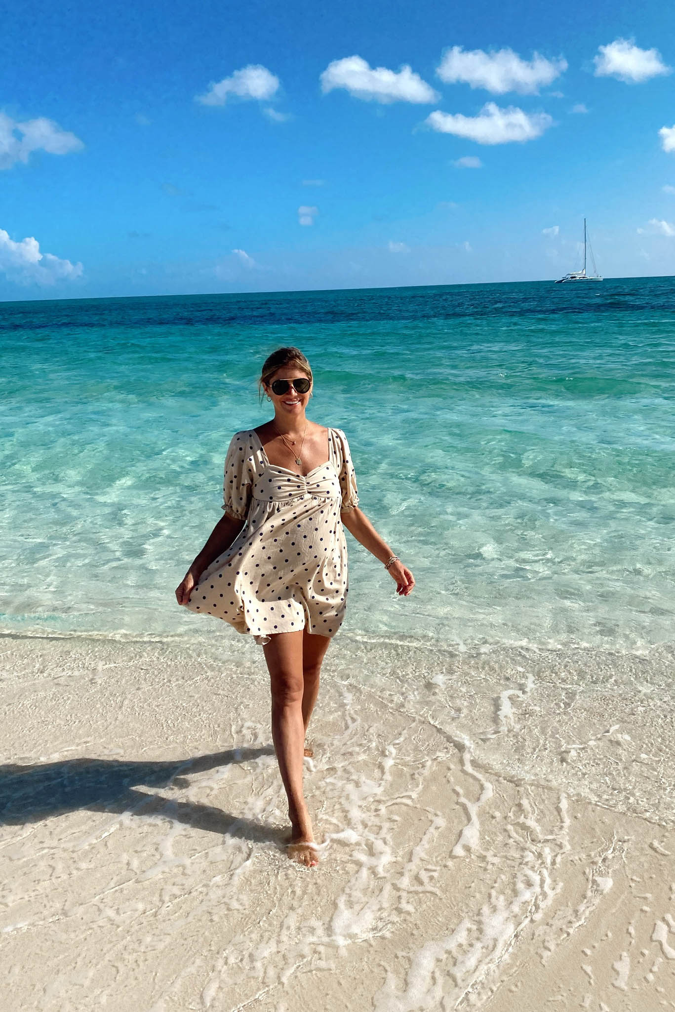 Abito da picnic al molo