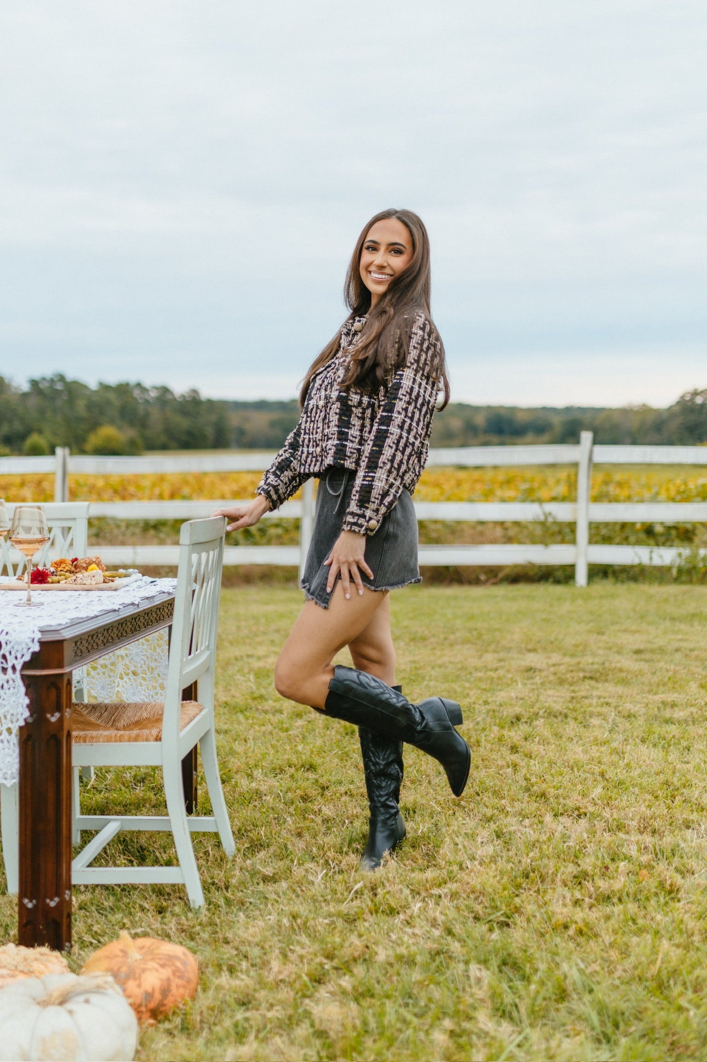 Giacca in tweed Taylor