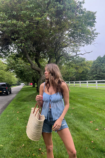 Pantaloncini in denim Lana