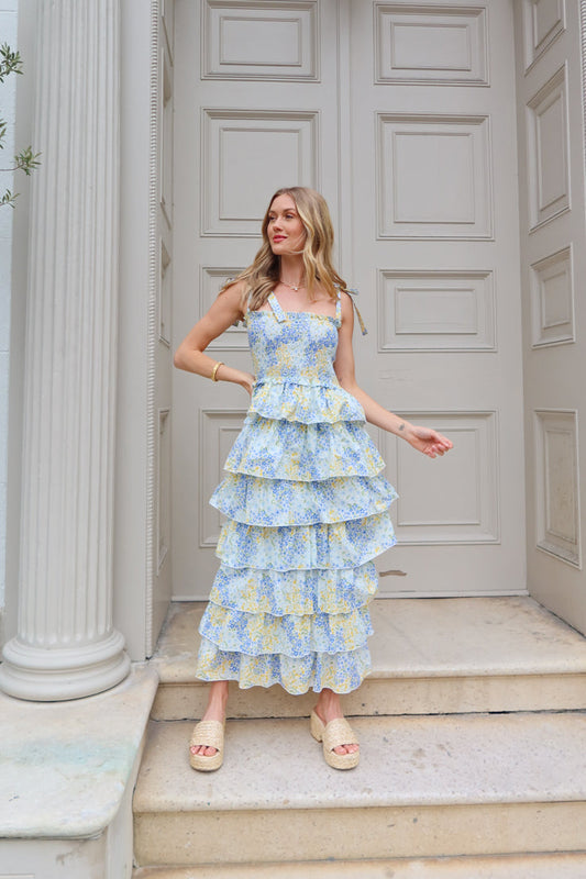 Abito lungo Spring Fling