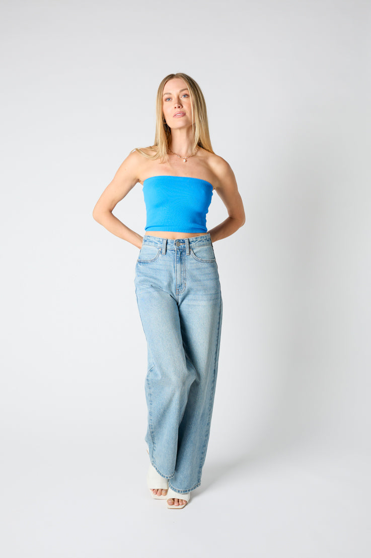 Immagina questo top a tubo