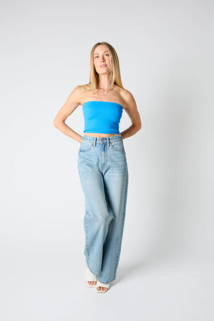 Immagina questo top a tubo