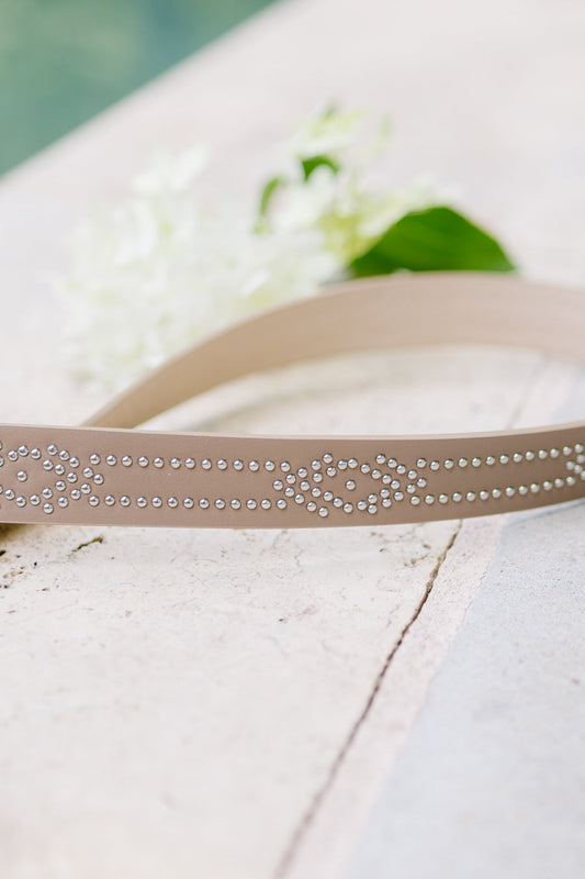 Cintura borchiata All Talk