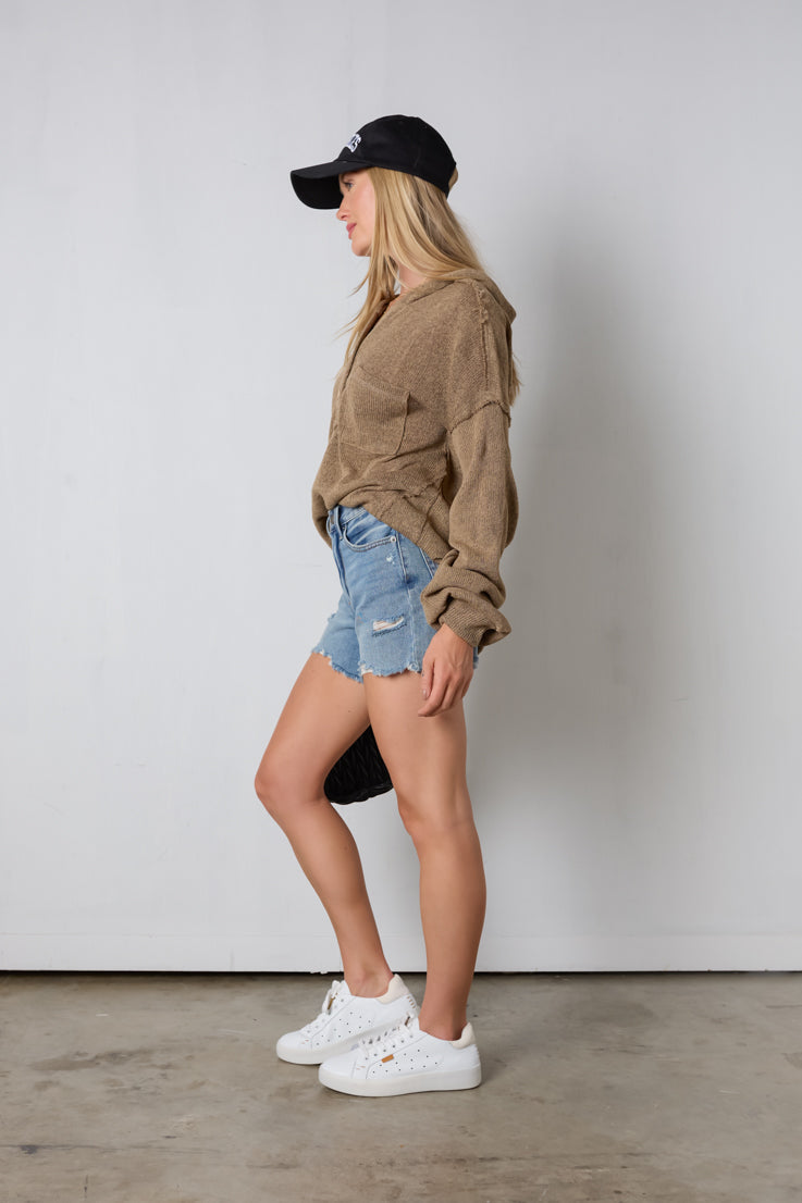 Felpa con cappuccio Comfort is Key