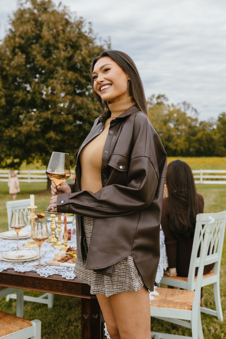 Giacca con gocce di cioccolato