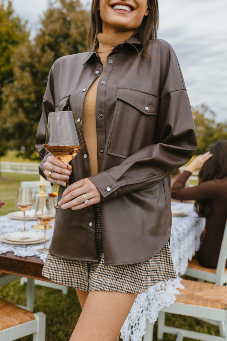 Giacca con gocce di cioccolato