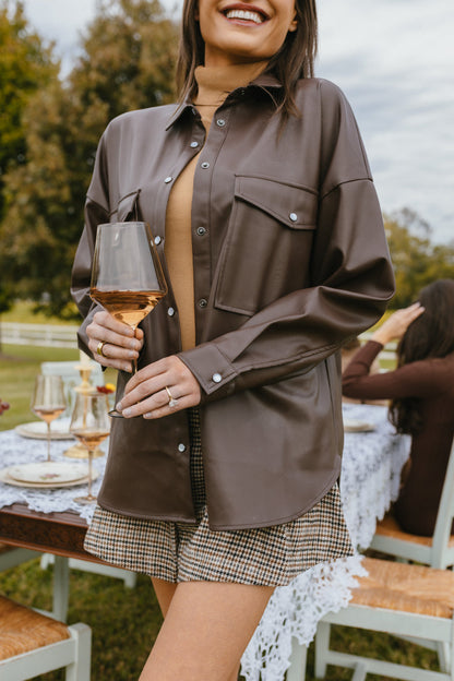 Giacca con gocce di cioccolato