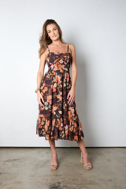 Abito midi umile e gentile