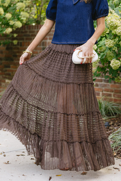 Gonna da sentiero in castagno