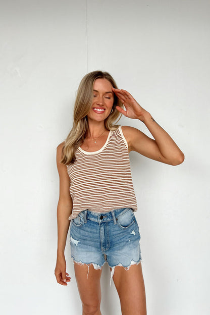 Canotta con chicchi di caffè