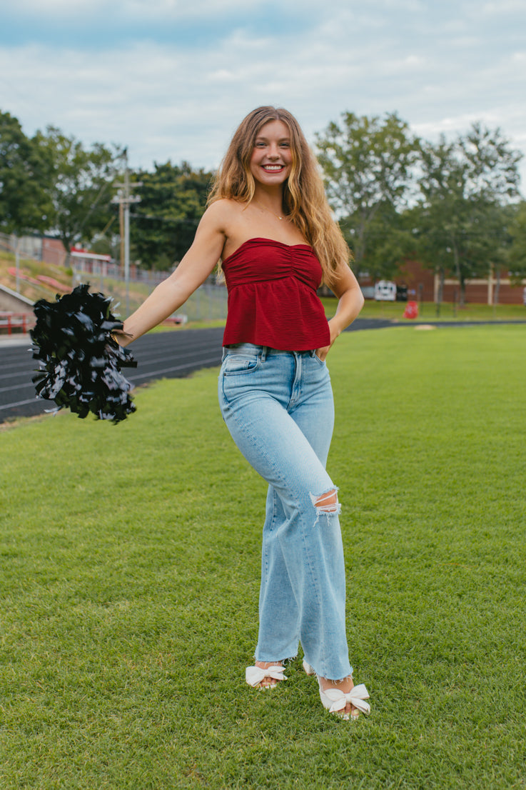 Gioco di trucco in alto