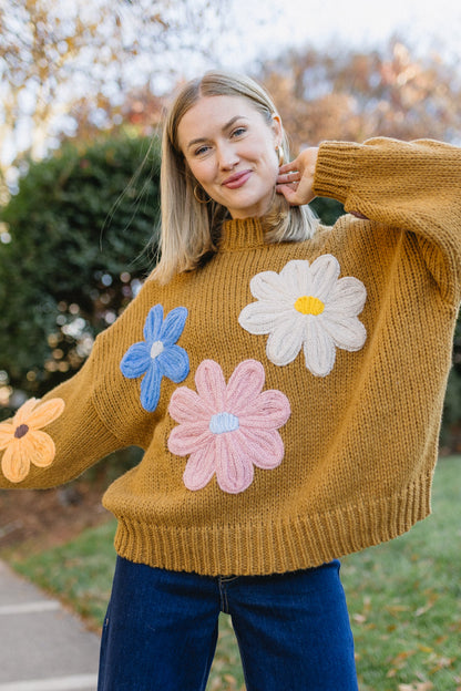 Maglione fresco come una margherita