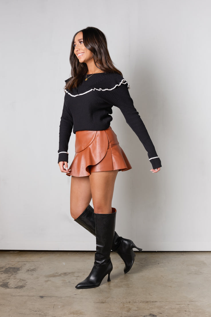 Gonna-skirt indispensabile per il weekend