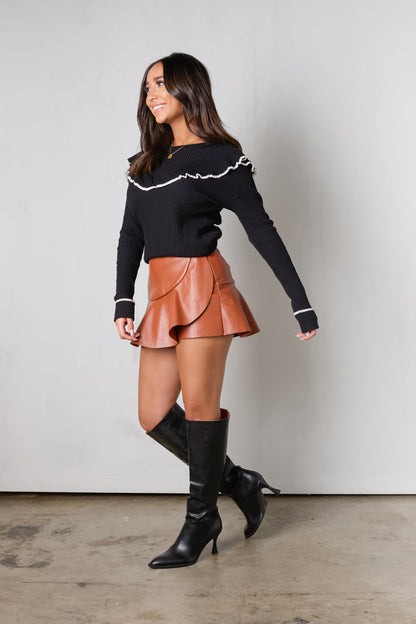 Gonna-skirt indispensabile per il weekend