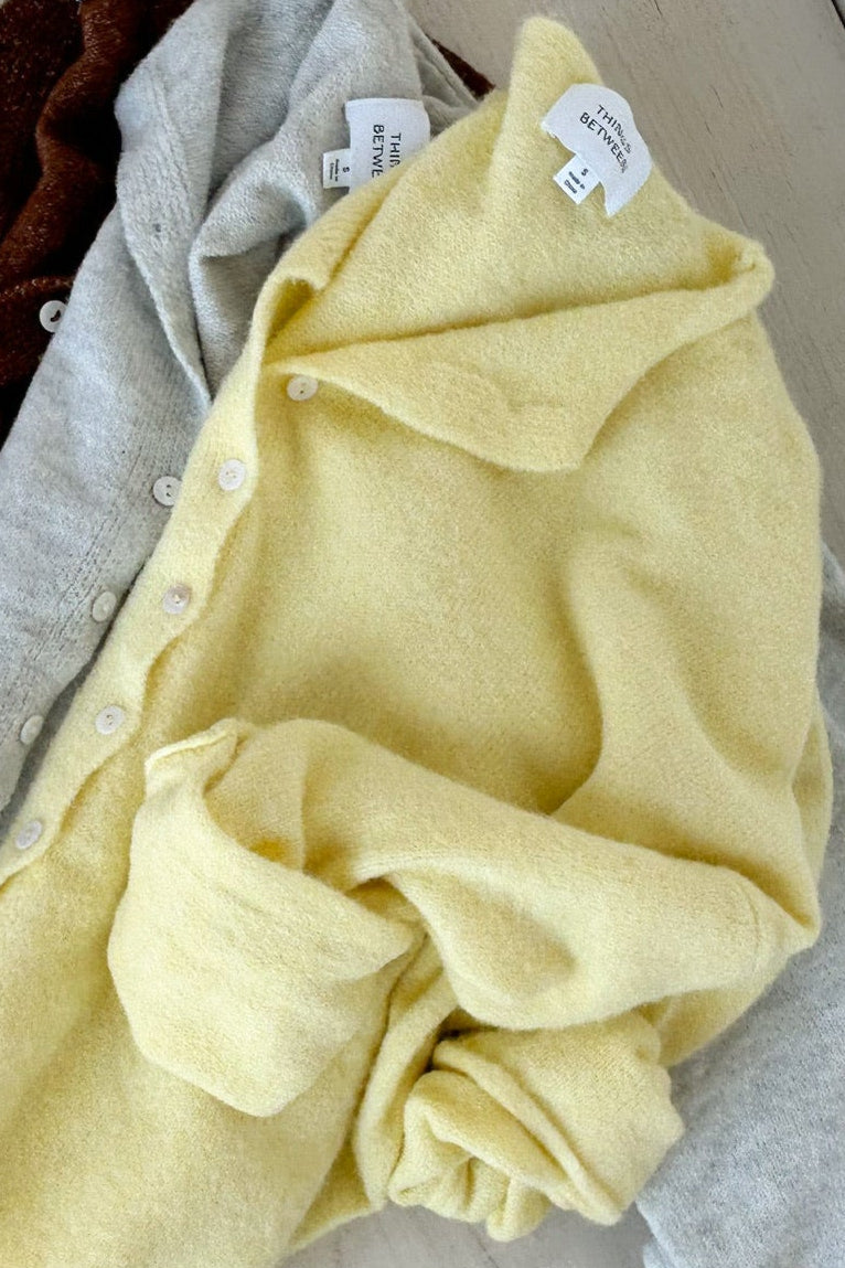 Cardigan Bundle - Blu, Giallo, Grigio