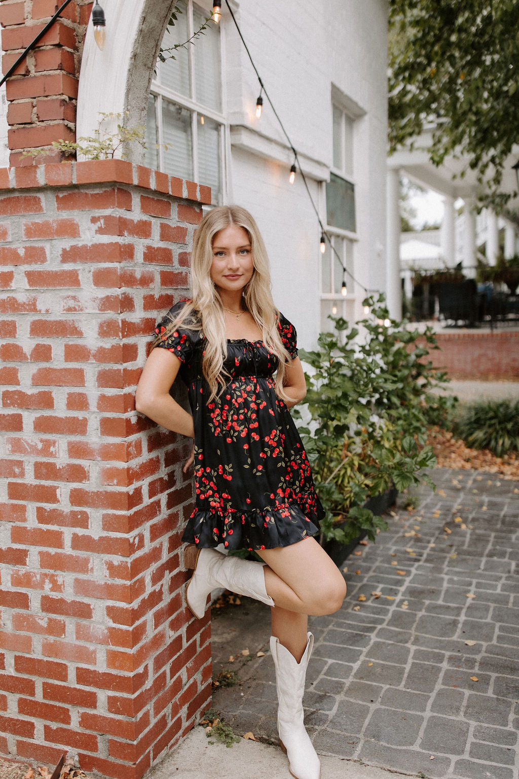 Abito con bacche dolci