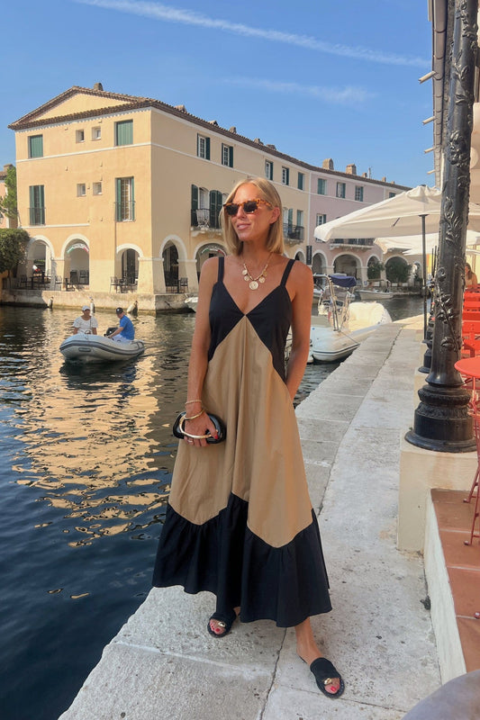 Abito dalle linee pulite