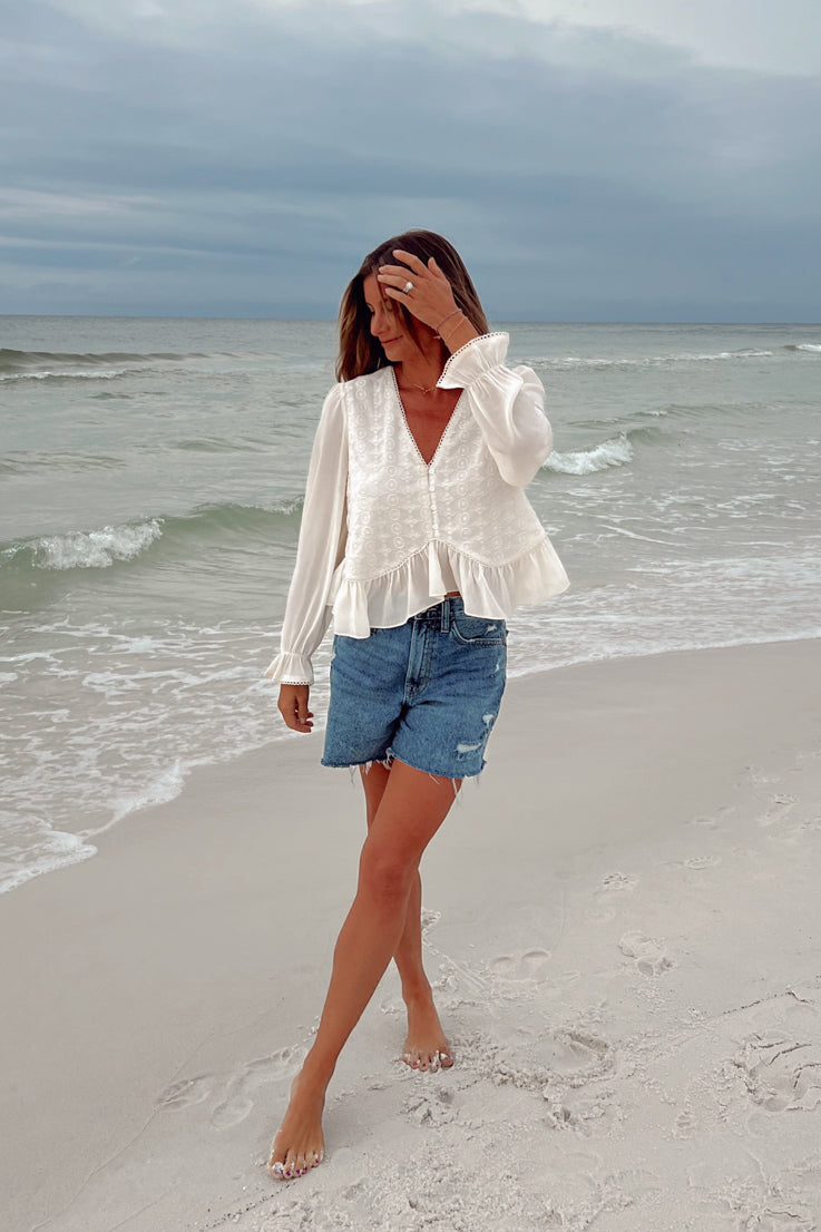 Luna calante in cima