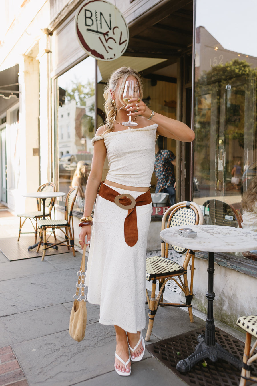 Cintura in pelle scamosciata My Decision