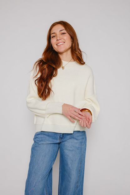 Maglione con cuori di caramella