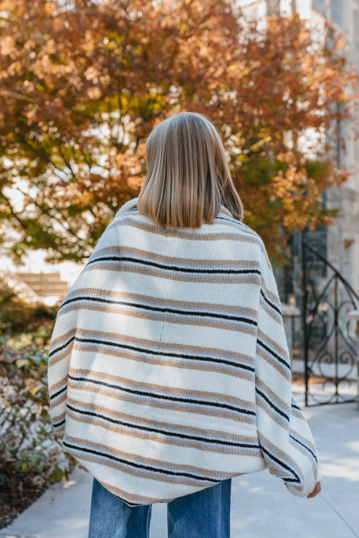 Cardigan con spalle scoperte King Street