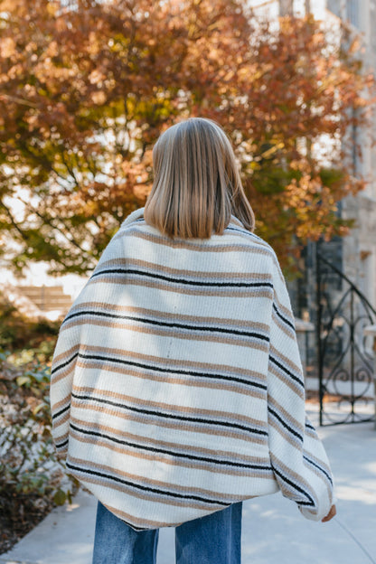 Cardigan con spalle scoperte King Street